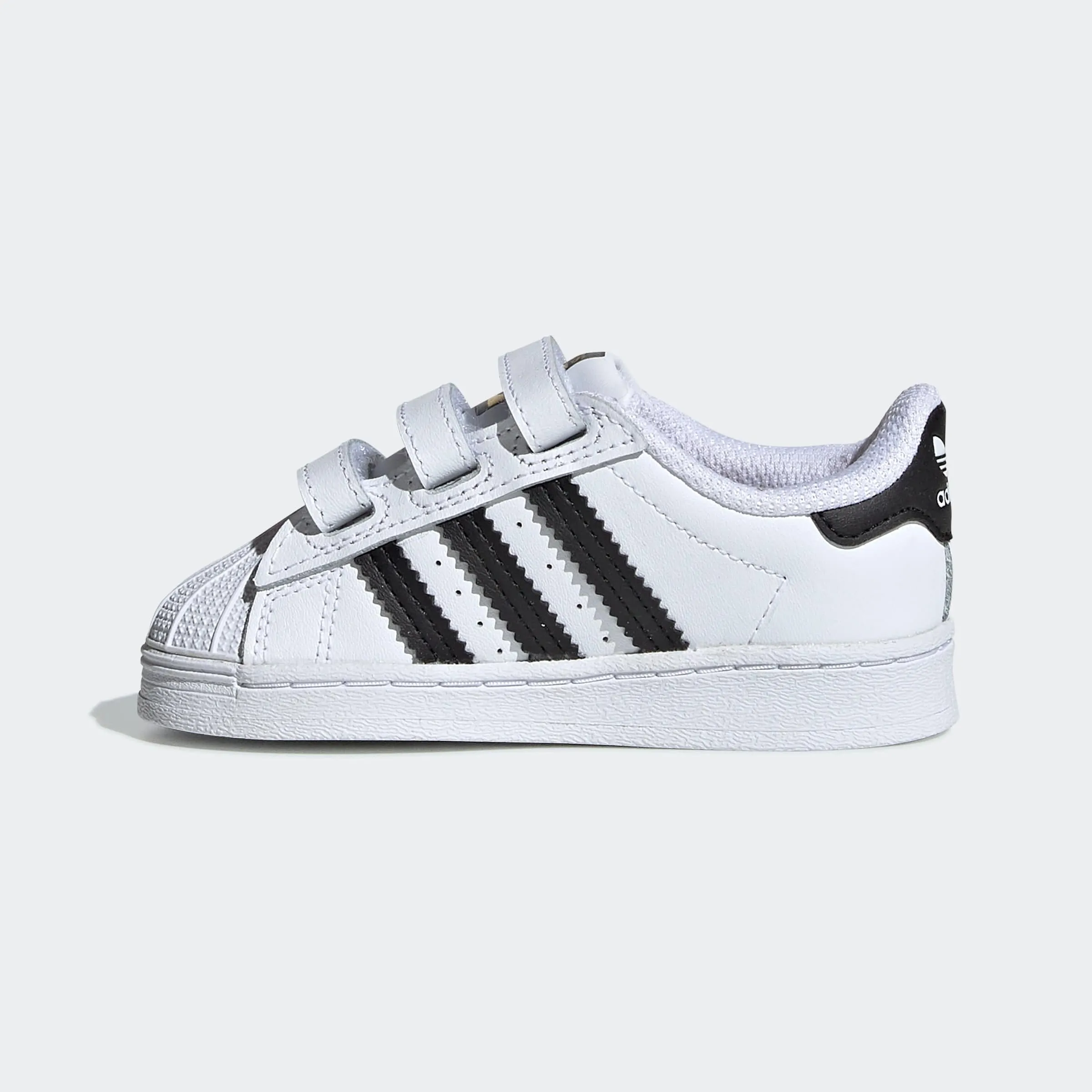 ADIDAS ORIGINALS Boys Black Superstar Trainers