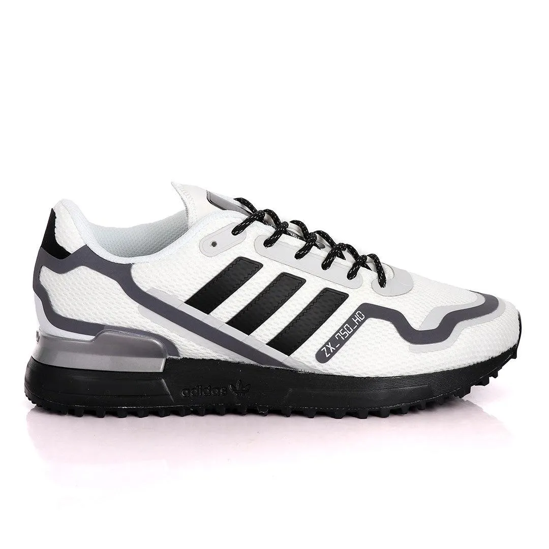 Adidas ZX 750 HD White And Grey Sneakers