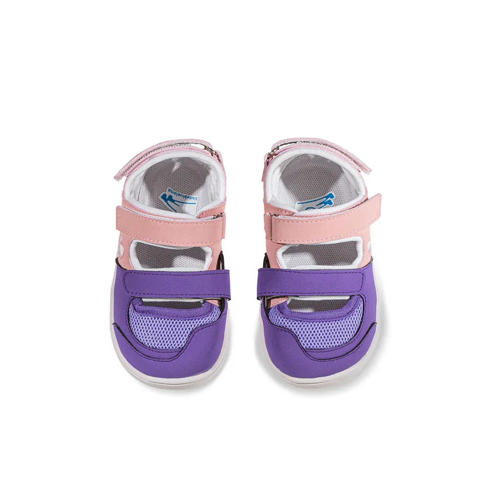 Beaming Baby Soft-Sole Double Velcro Strap Walking Shoes