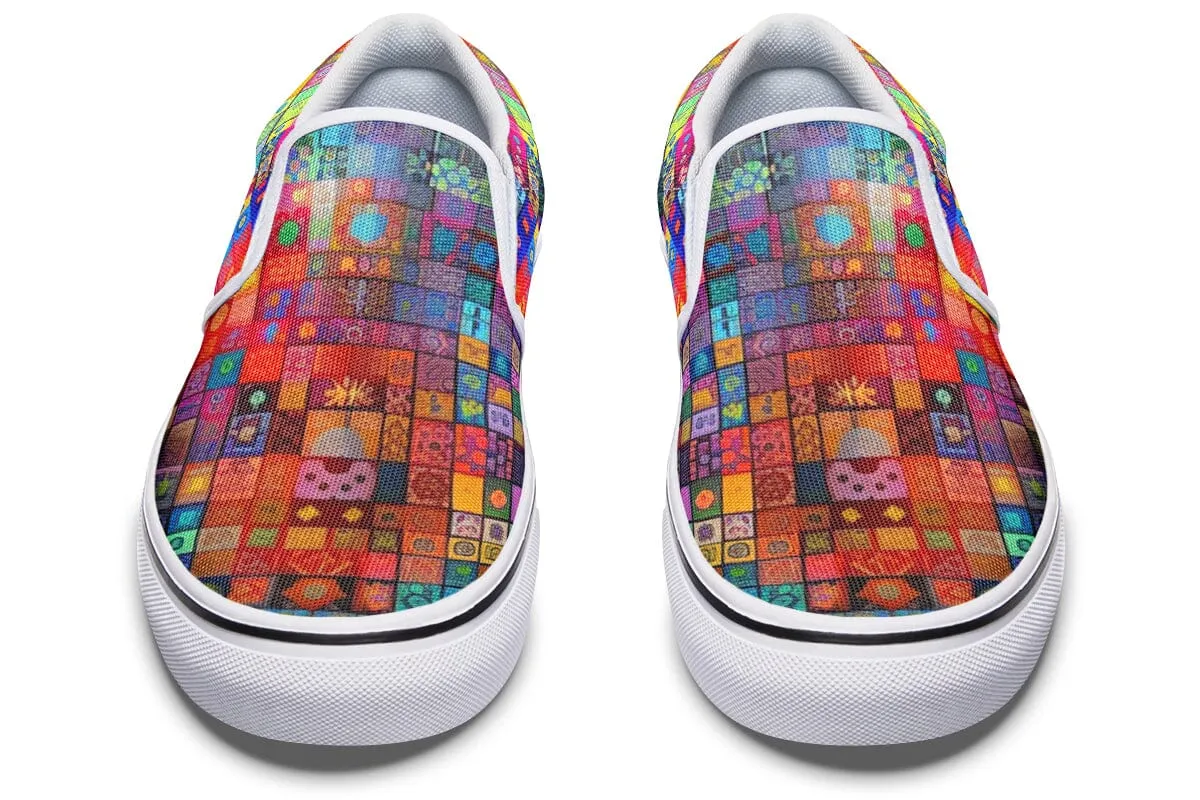 Blotter Fuzz Slip on Shoes