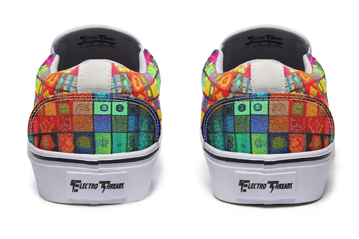 Blotter Fuzz Slip on Shoes