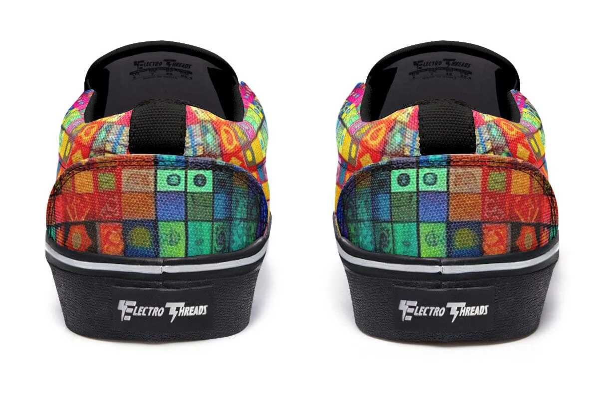 Blotter Fuzz Slip on Shoes