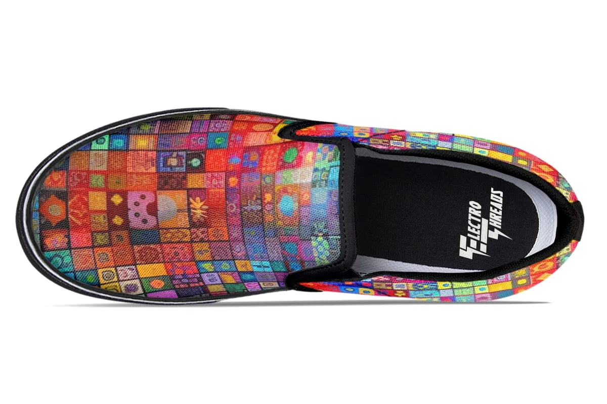 Blotter Fuzz Slip on Shoes