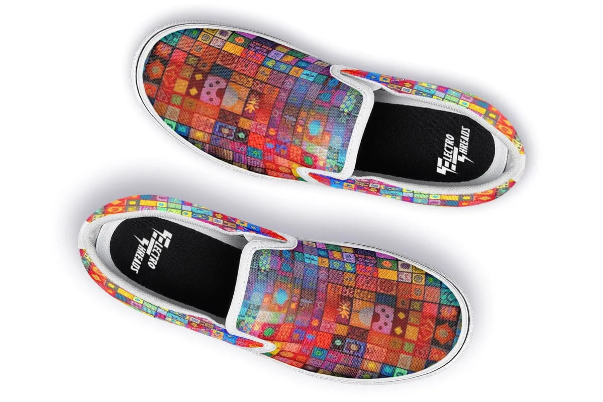 Blotter Fuzz Slip on Shoes