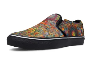 Blotter Patch Art Slip on Shoes