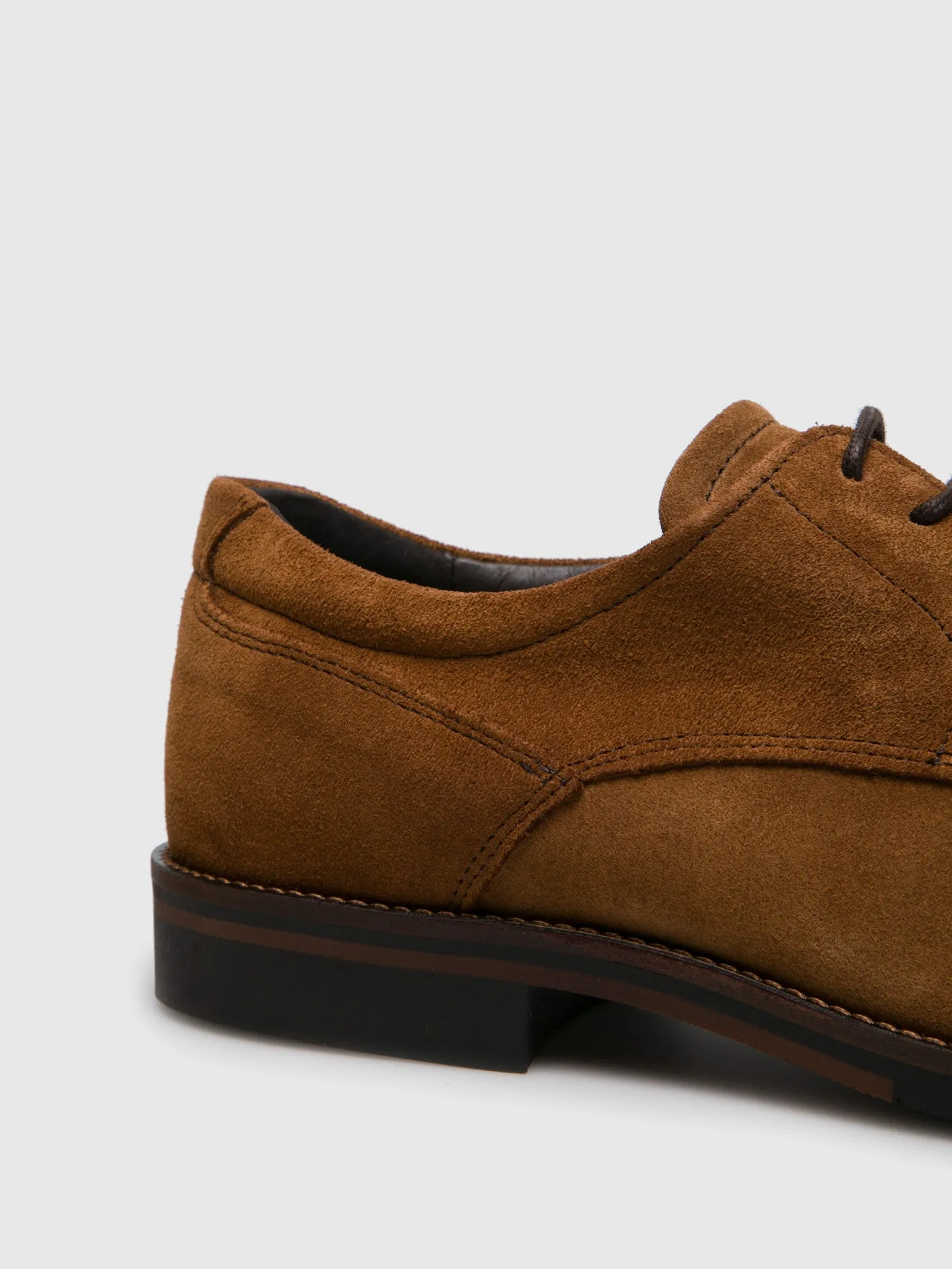 Camel Derby Shoes