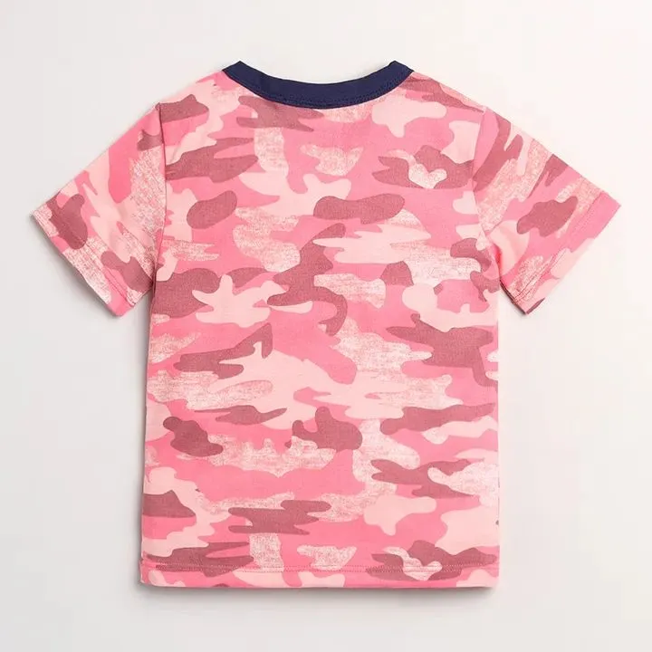 Camouflage Printed Half Sleeves Set