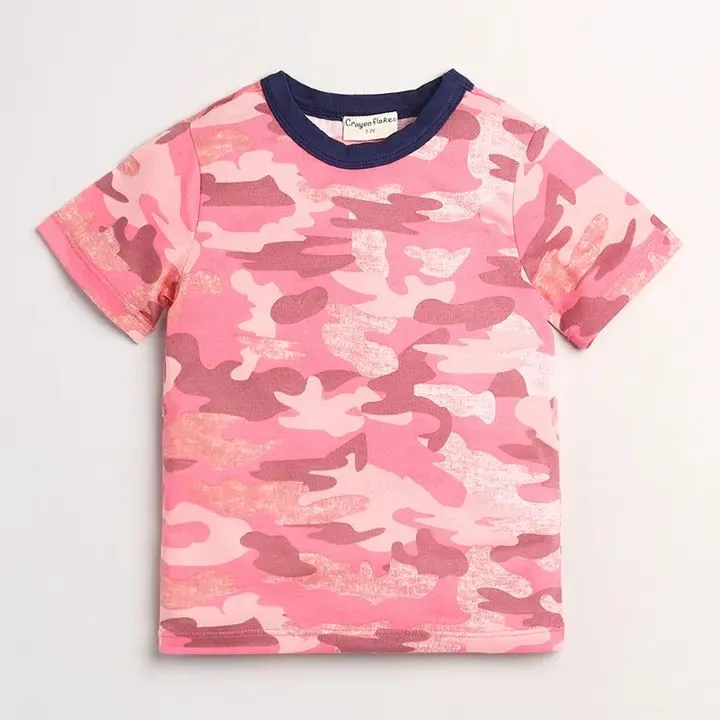 Camouflage Printed Half Sleeves Set