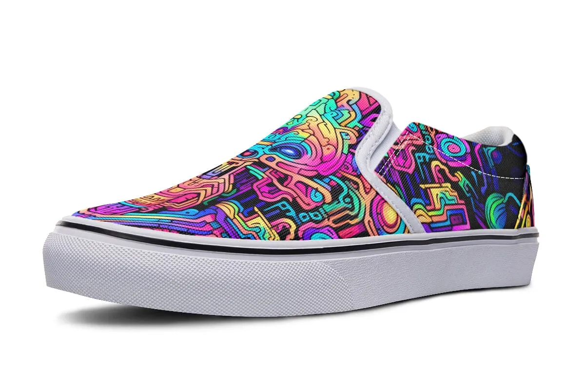 Candyface Slip on Shoes