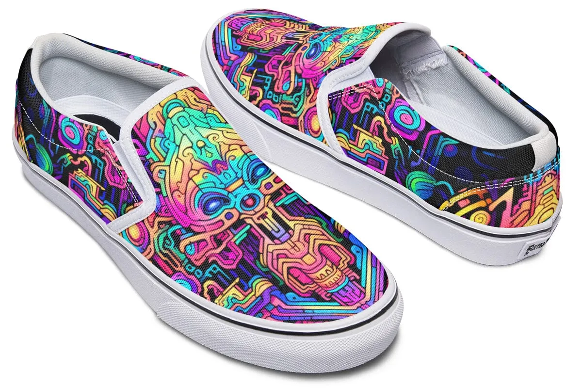 Candyface Slip on Shoes