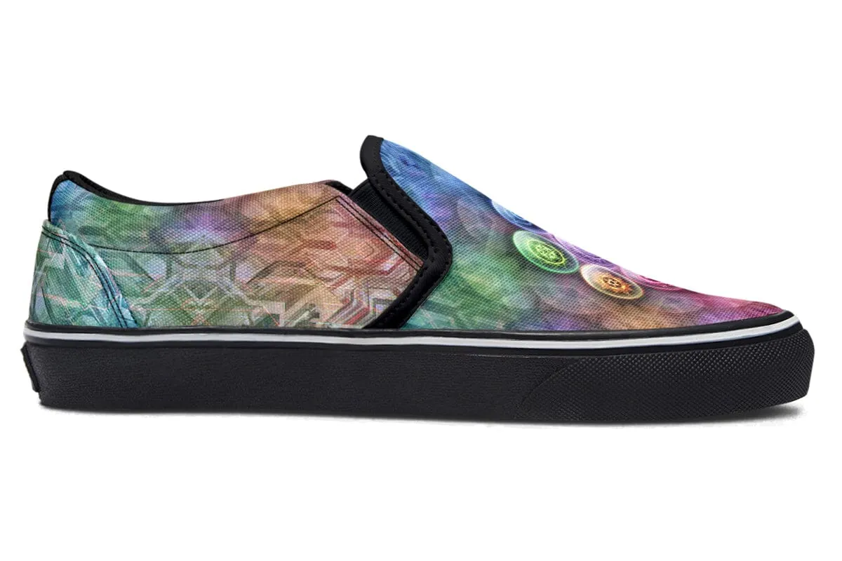 Chakra Balls Slip on Shoes