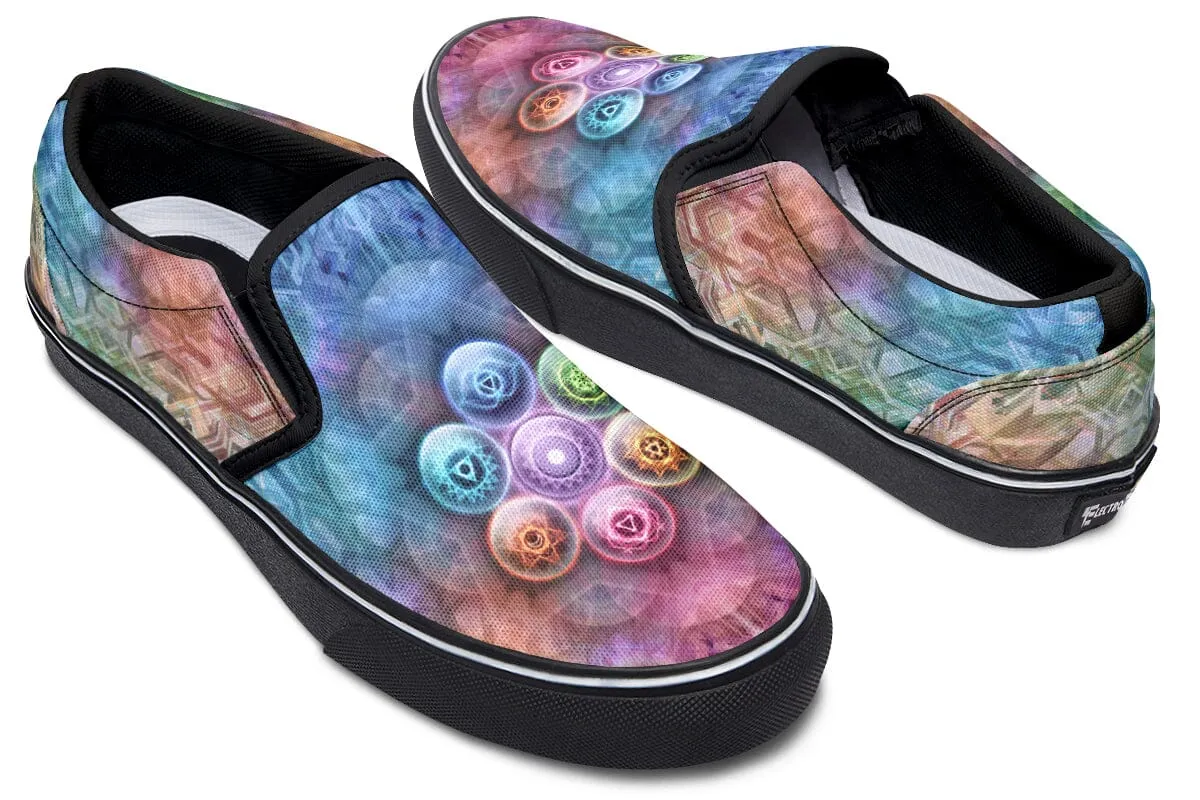 Chakra Balls Slip on Shoes