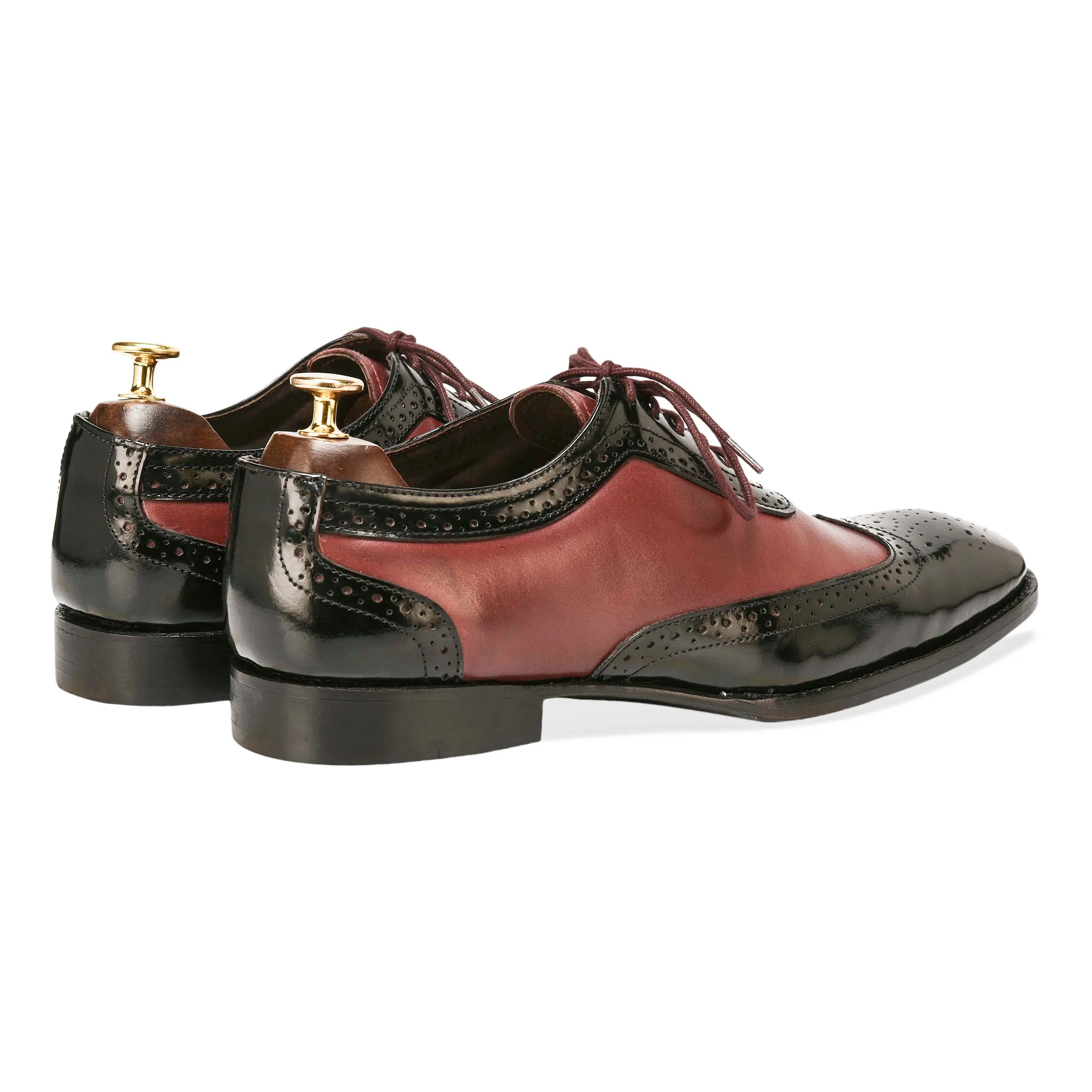 Cherokee Brogues Goodyear Cherry & Black