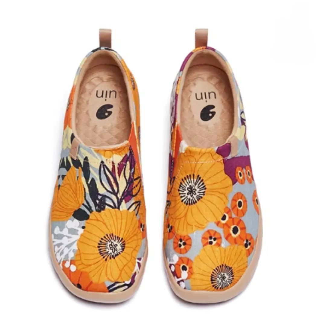 Chic Painted Slip-On Loafers for Women