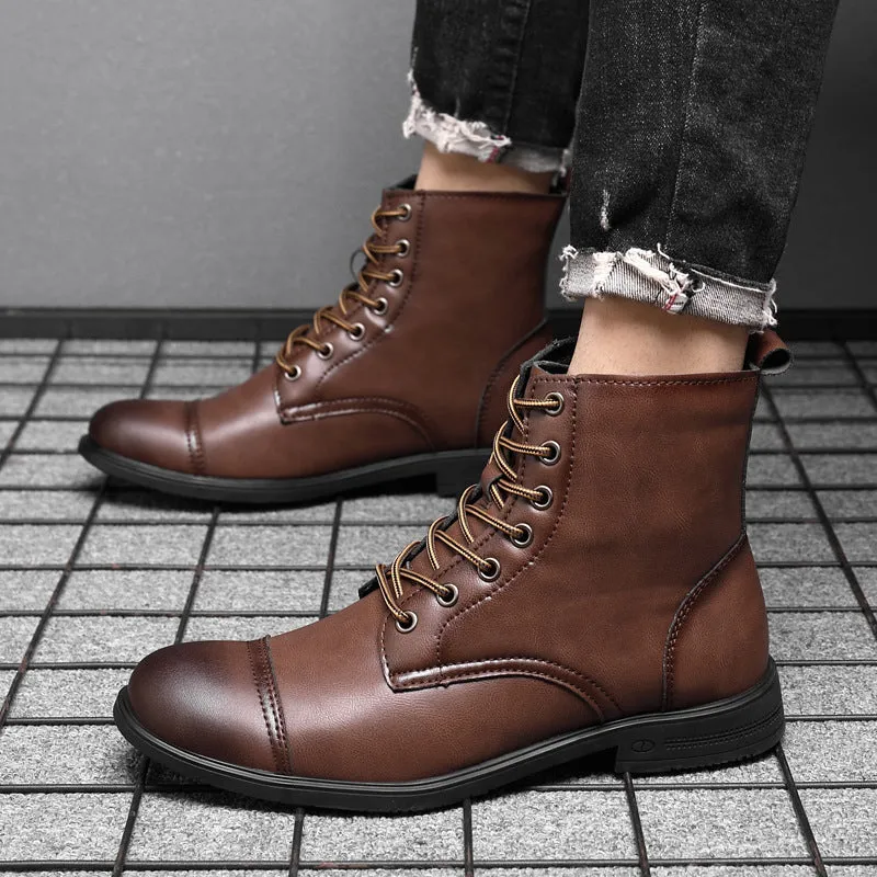 Christian™ - leather boots