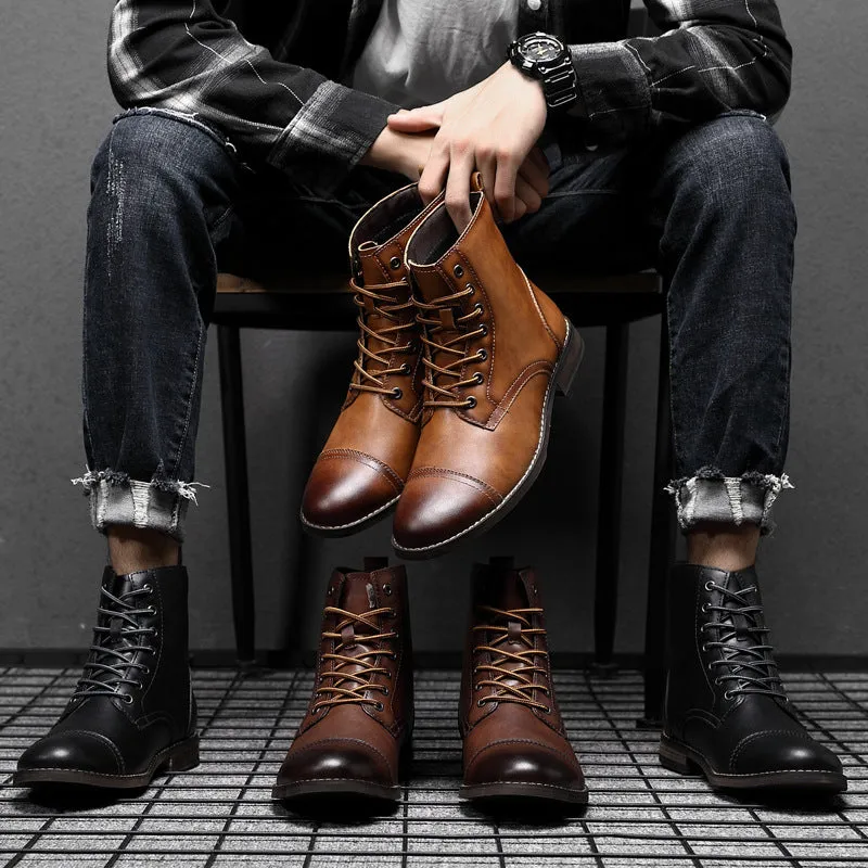 Christian™ - leather boots