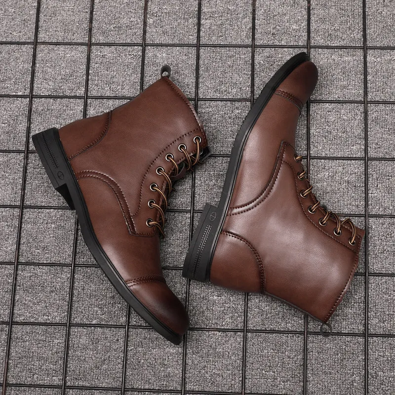 Christian™ - leather boots