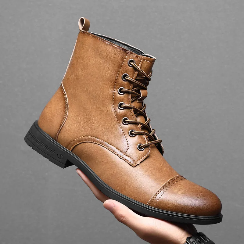 Christian™ - leather boots