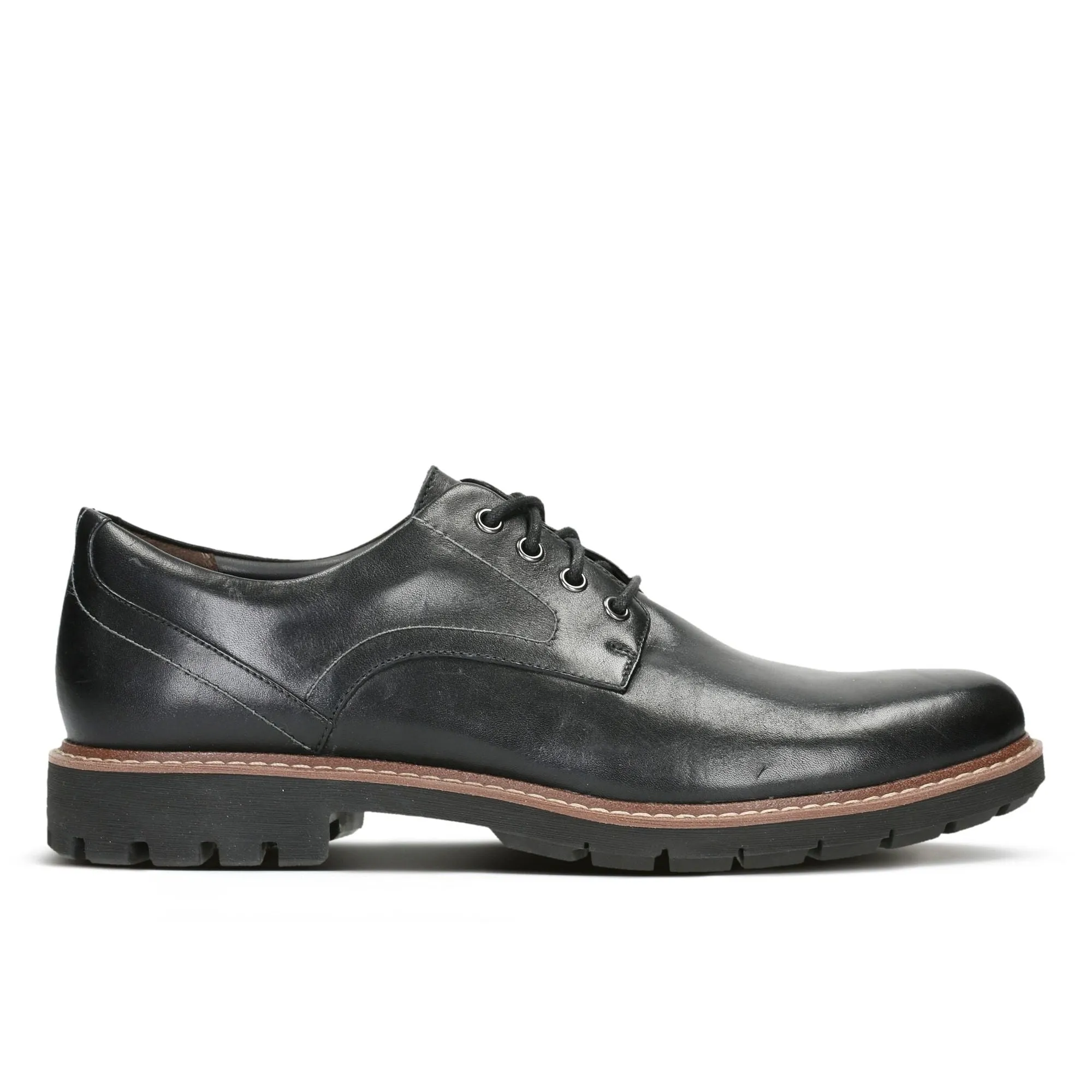 Clarks Batcombe Hall Black Leather