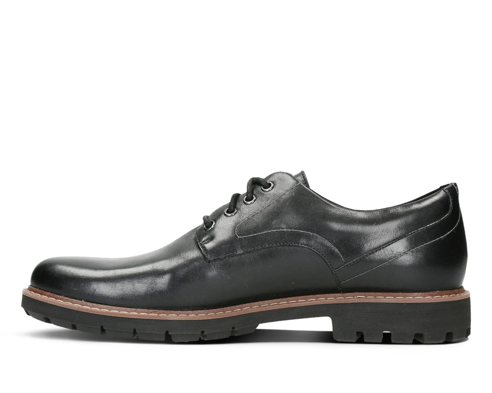 Clarks Batcombe Hall Black Leather