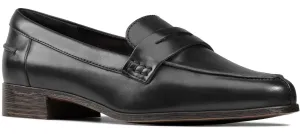 Clarks Hamble Loafer Womens Leather Slip On Shoe