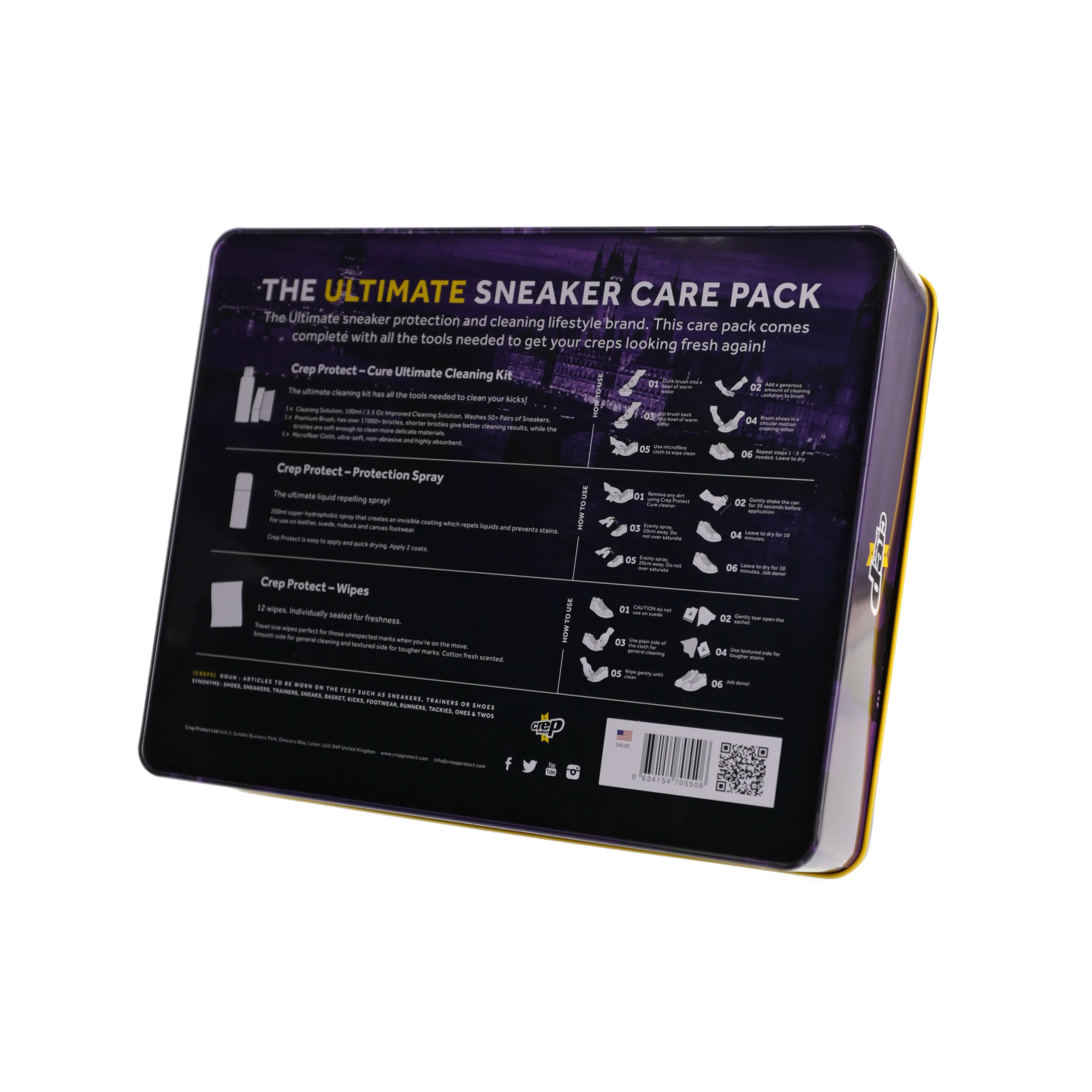 Crep Protect Ultimate Pack Black