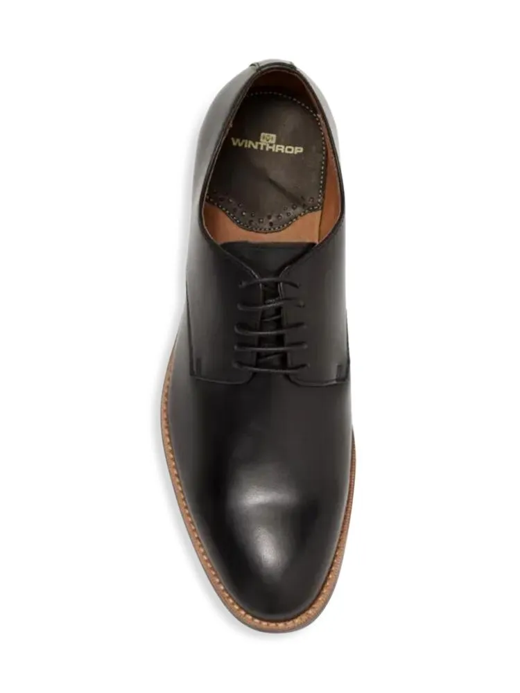 Crescent Winthrop Derby Shoes, Black