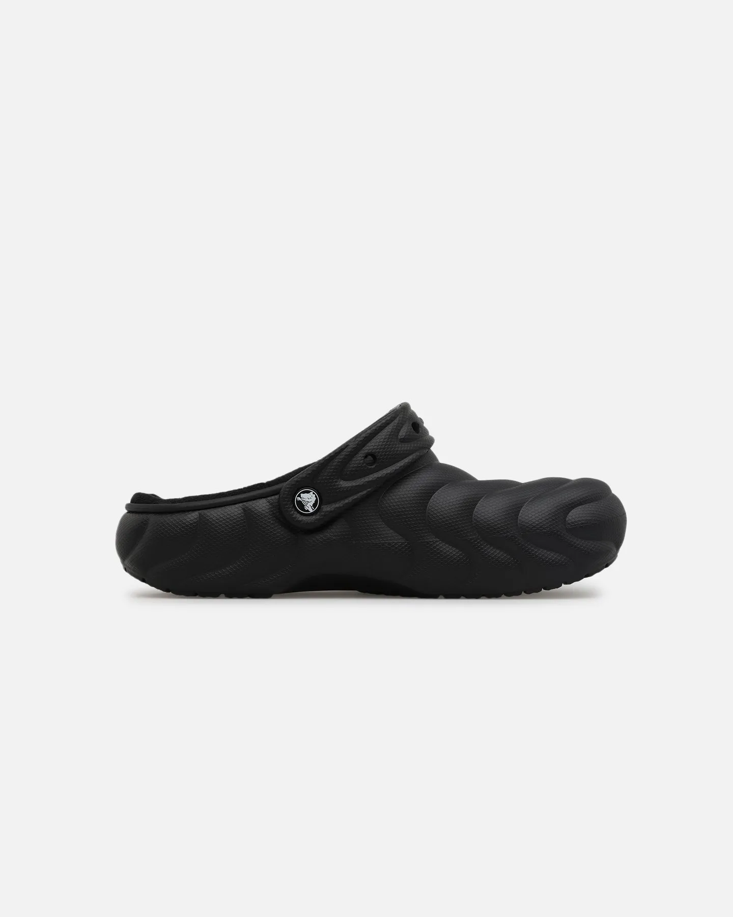 Crocs Classic Lined Over Puff Clog Black