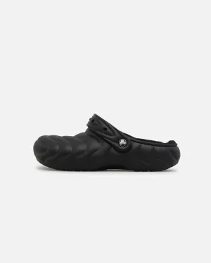 Crocs Classic Lined Over Puff Clog Black