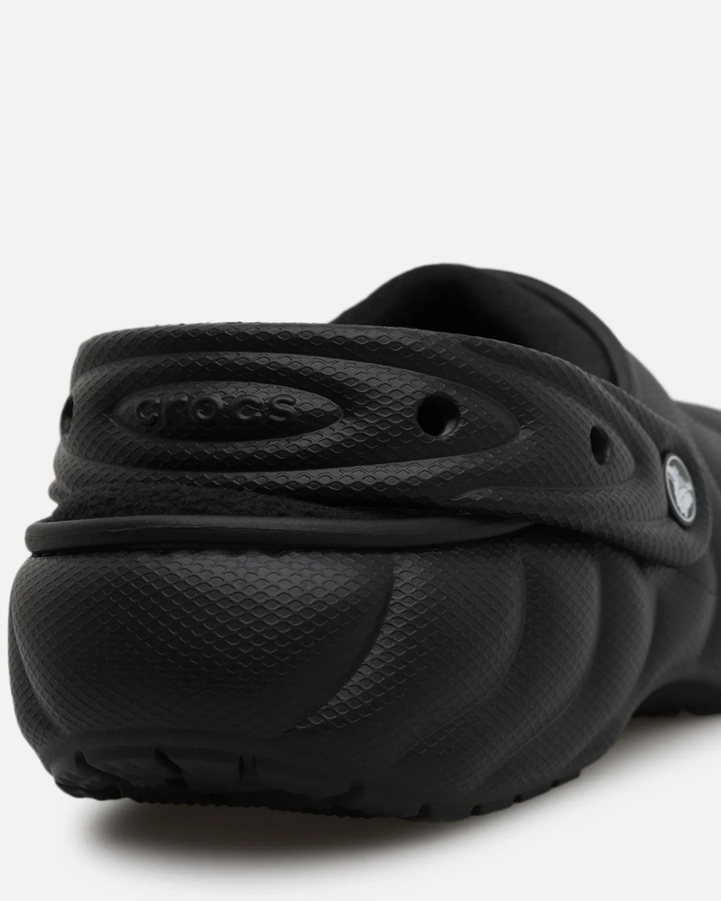 Crocs Classic Lined Over Puff Clog Black