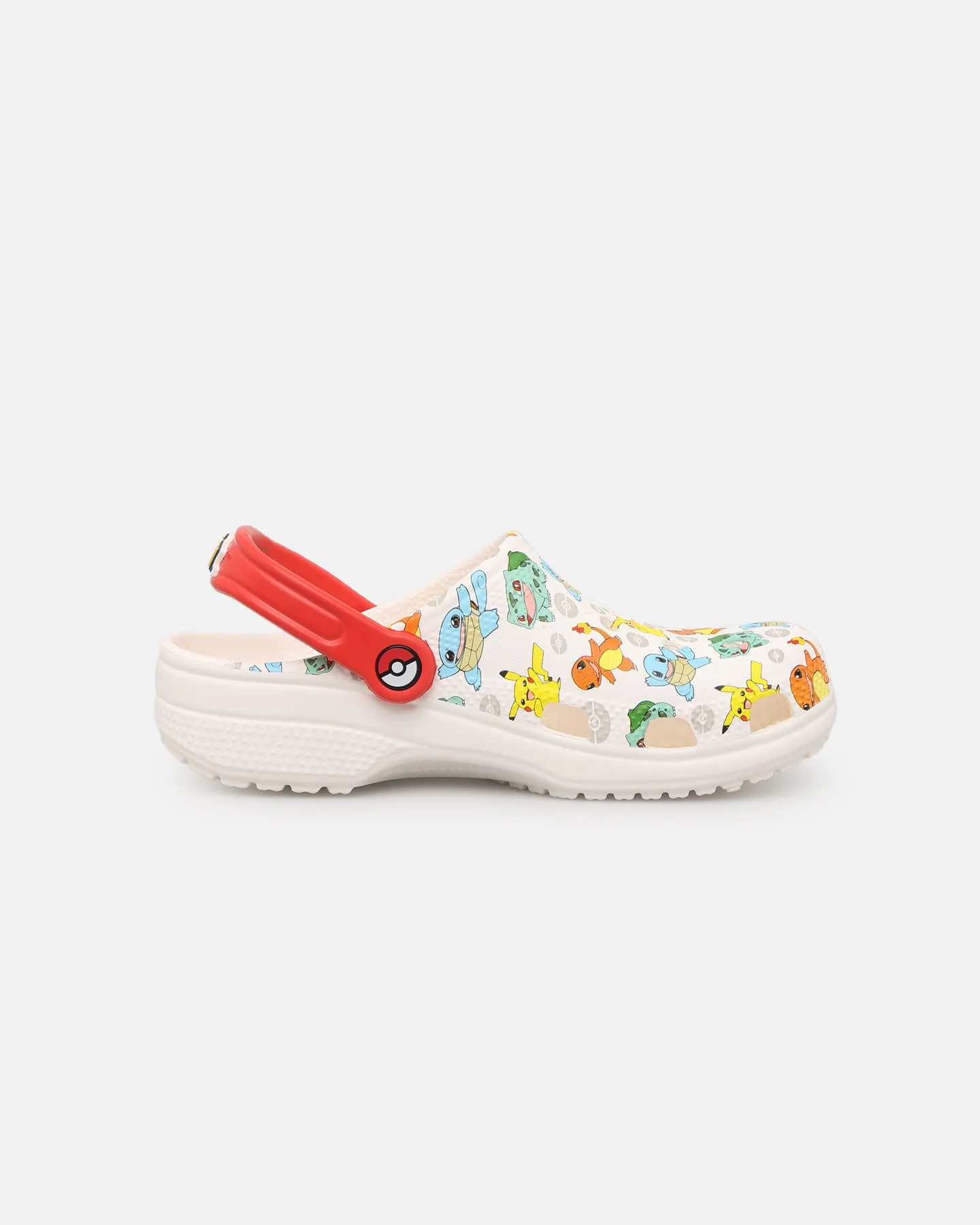 Crocs Kids' Classic Pokemon II Clog (GS) White