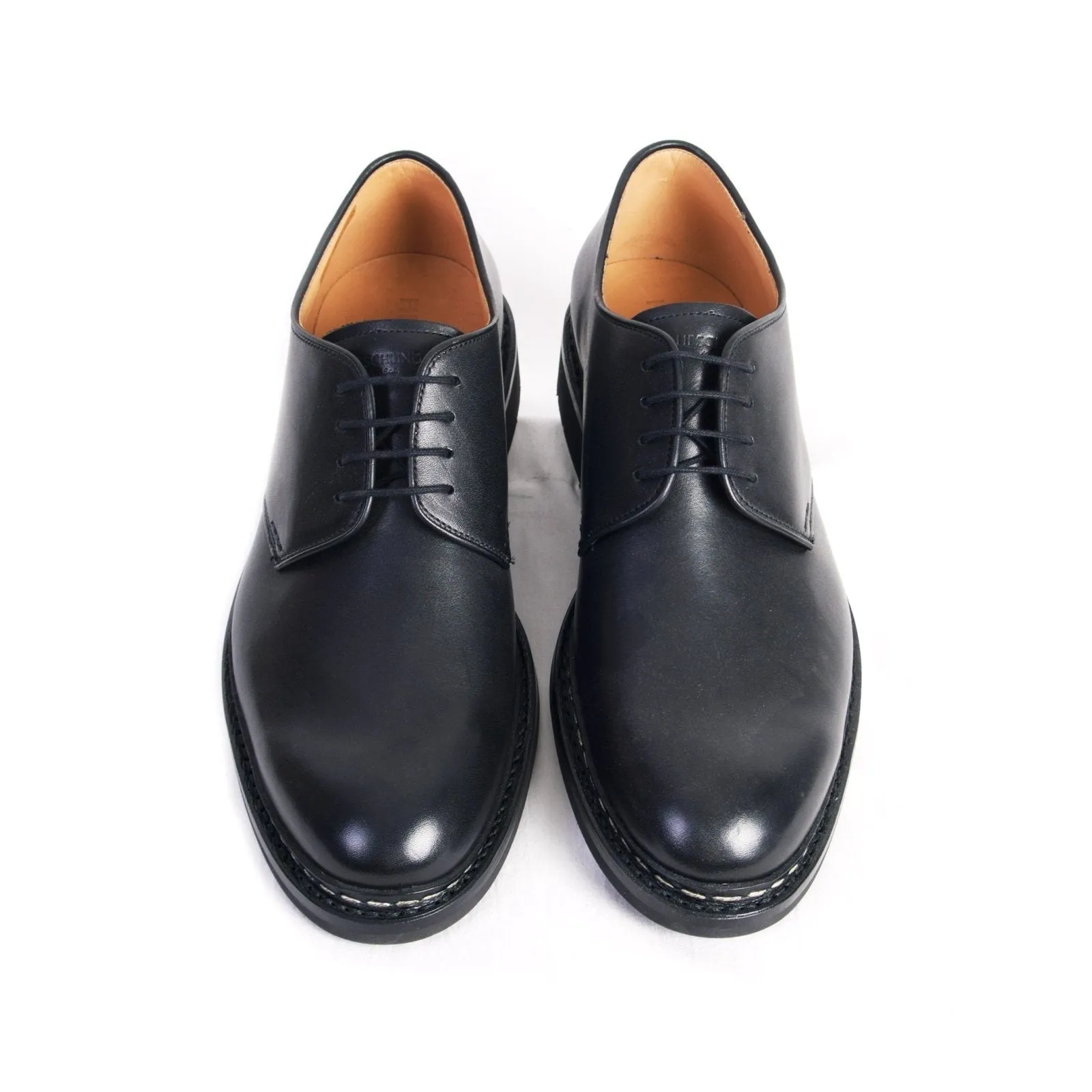 CROCUS | Leather Derby Shoe | Black