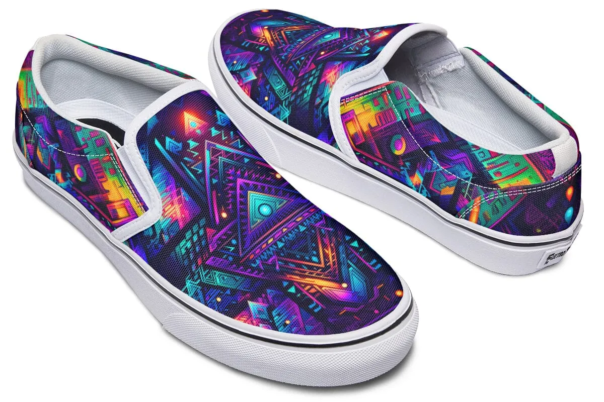 Cyber Night Slip on Shoes