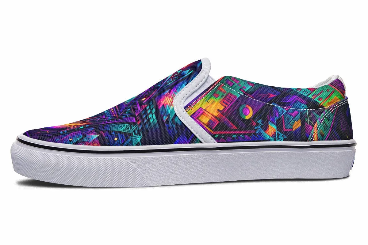 Cyber Night Slip on Shoes