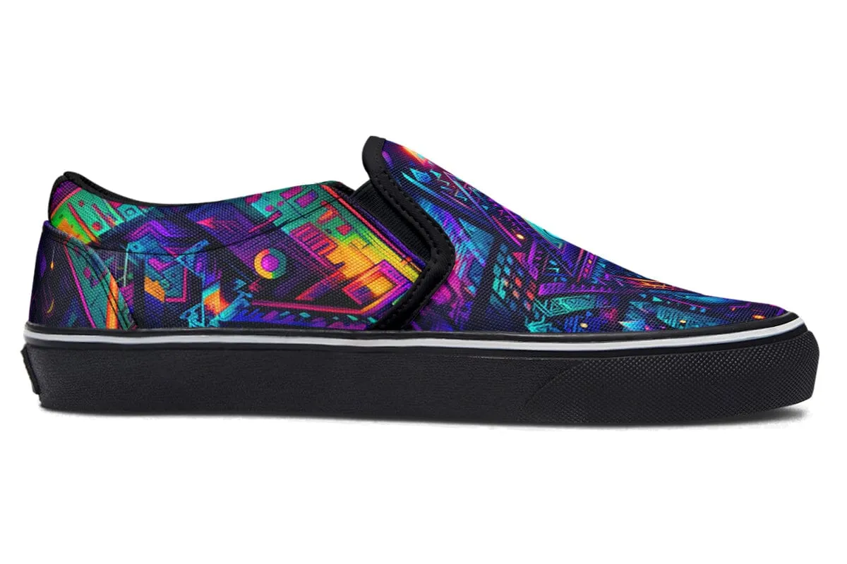 Cyber Night Slip on Shoes