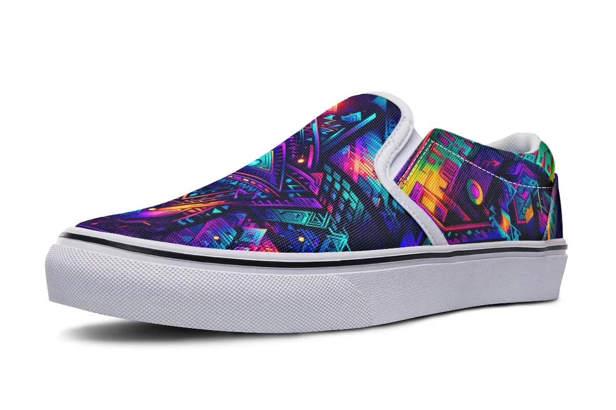 Cyber Night Slip on Shoes