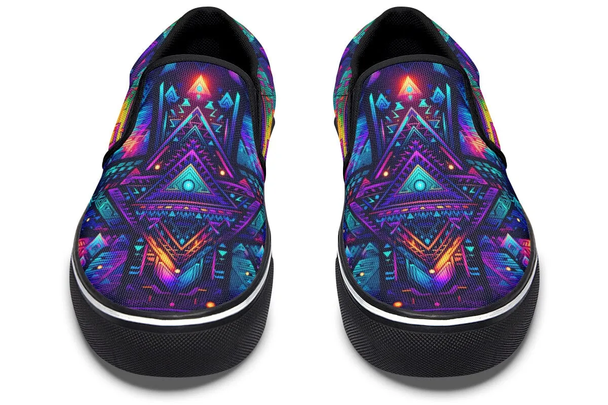 Cyber Night Slip on Shoes