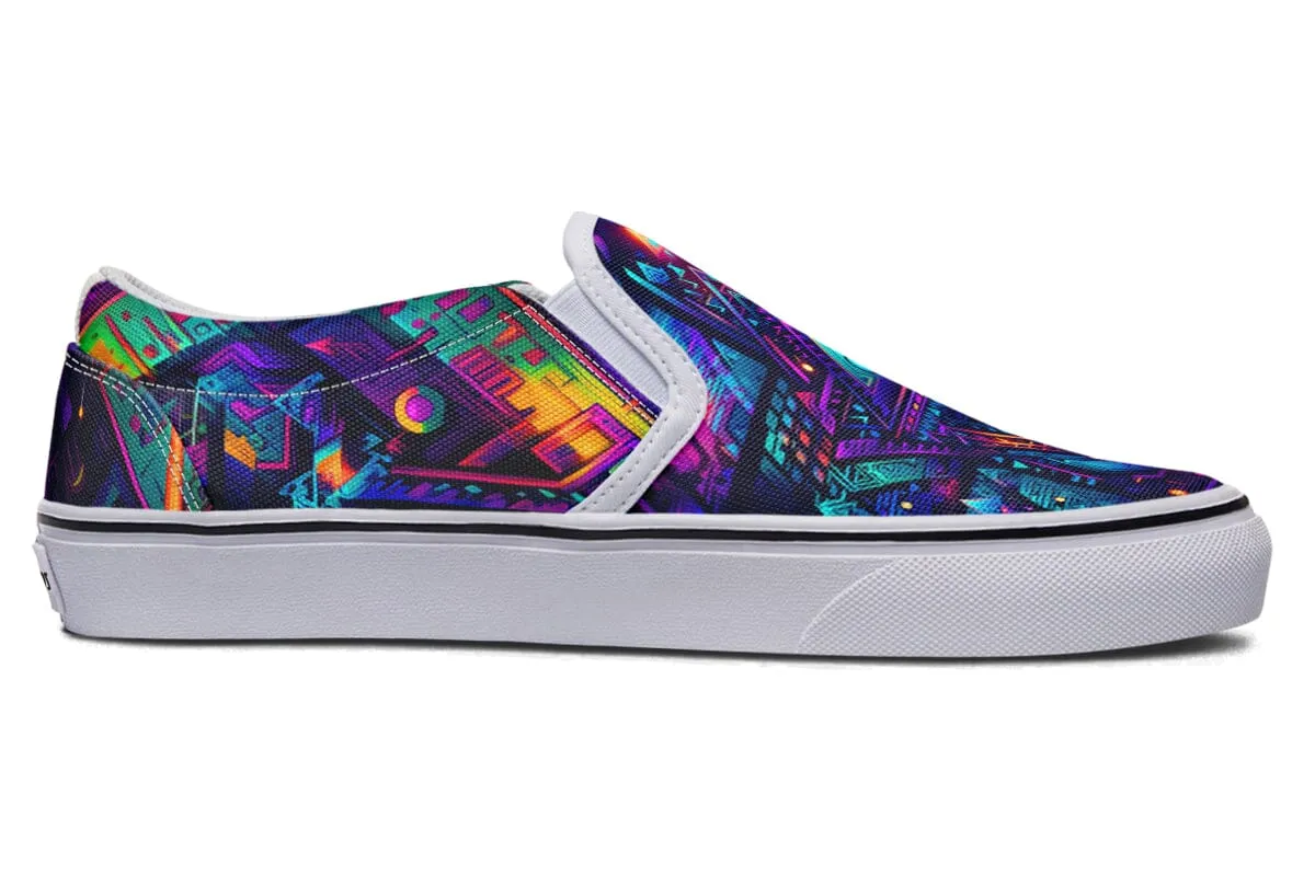 Cyber Night Slip on Shoes