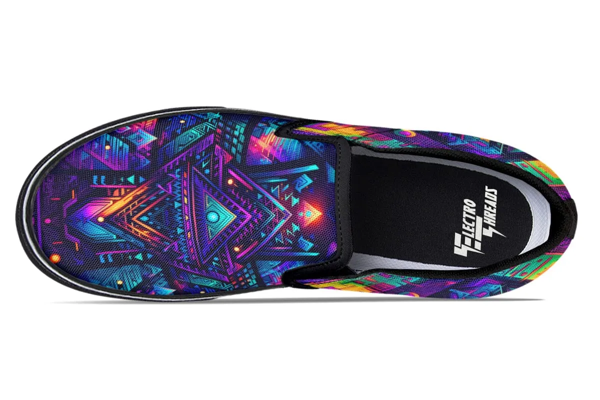 Cyber Night Slip on Shoes