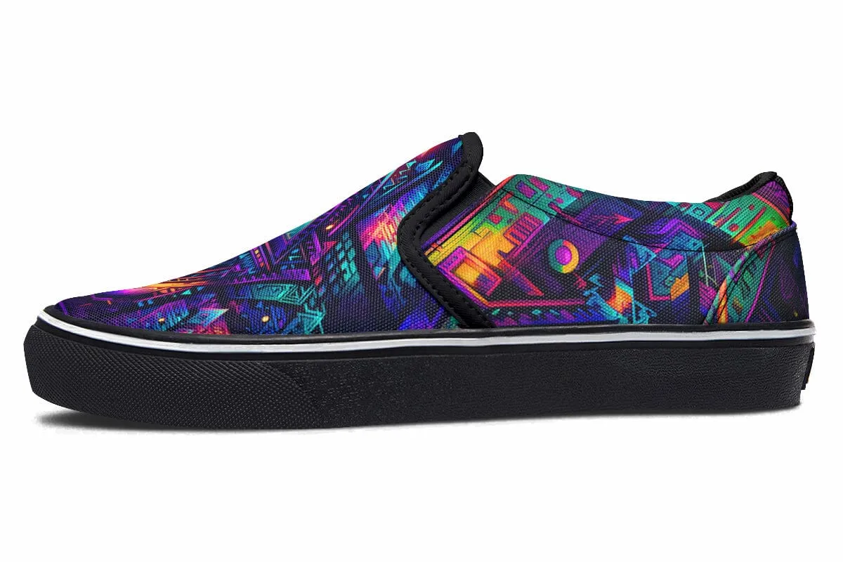 Cyber Night Slip on Shoes