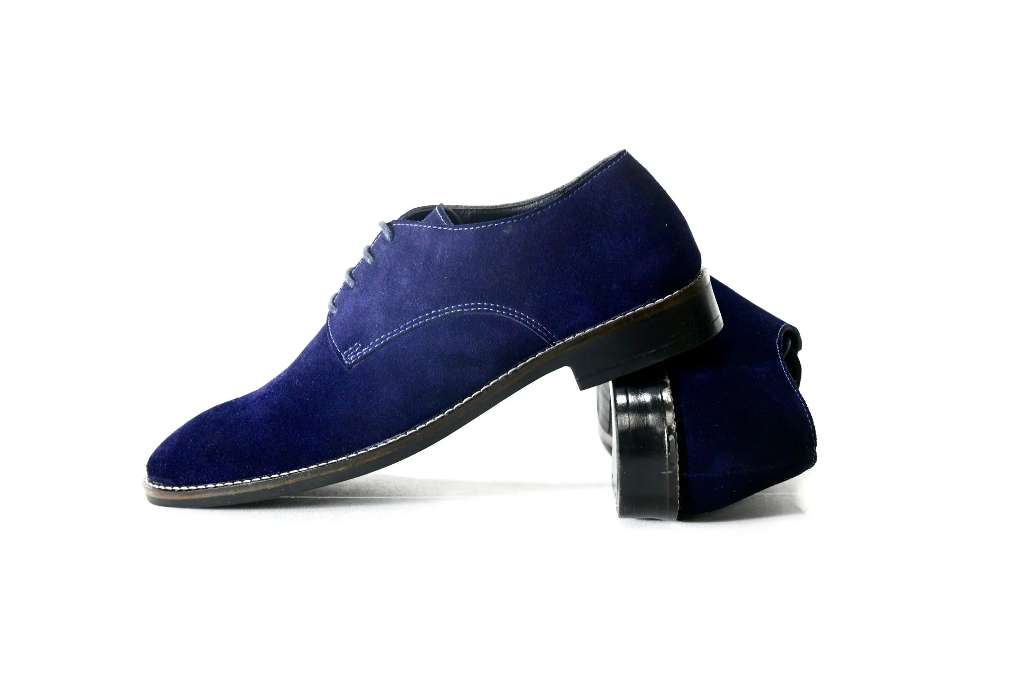 Dagga Men Derby Suede Leather Shoes