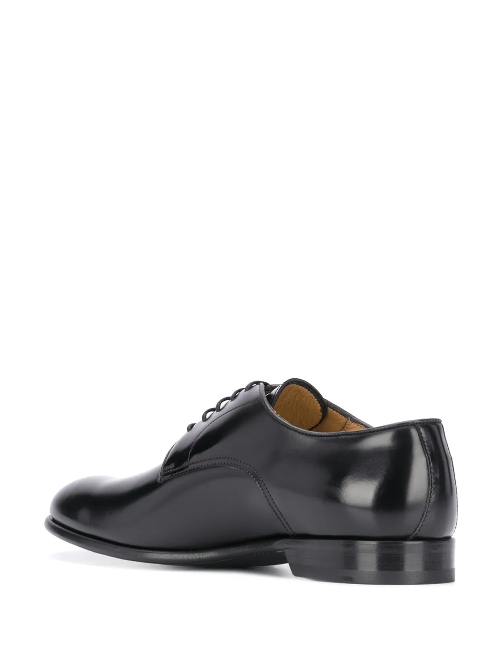 Derby leather shoes