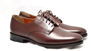 Derby shoe | mocha | Box calf |wide fit