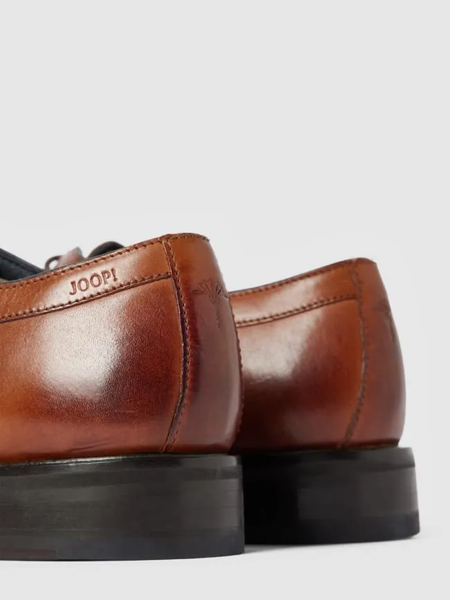 Derby with laces model "KLEITOS" JOOP!, cognac color