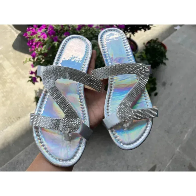 Elegant Rhinestone Sandals for Women