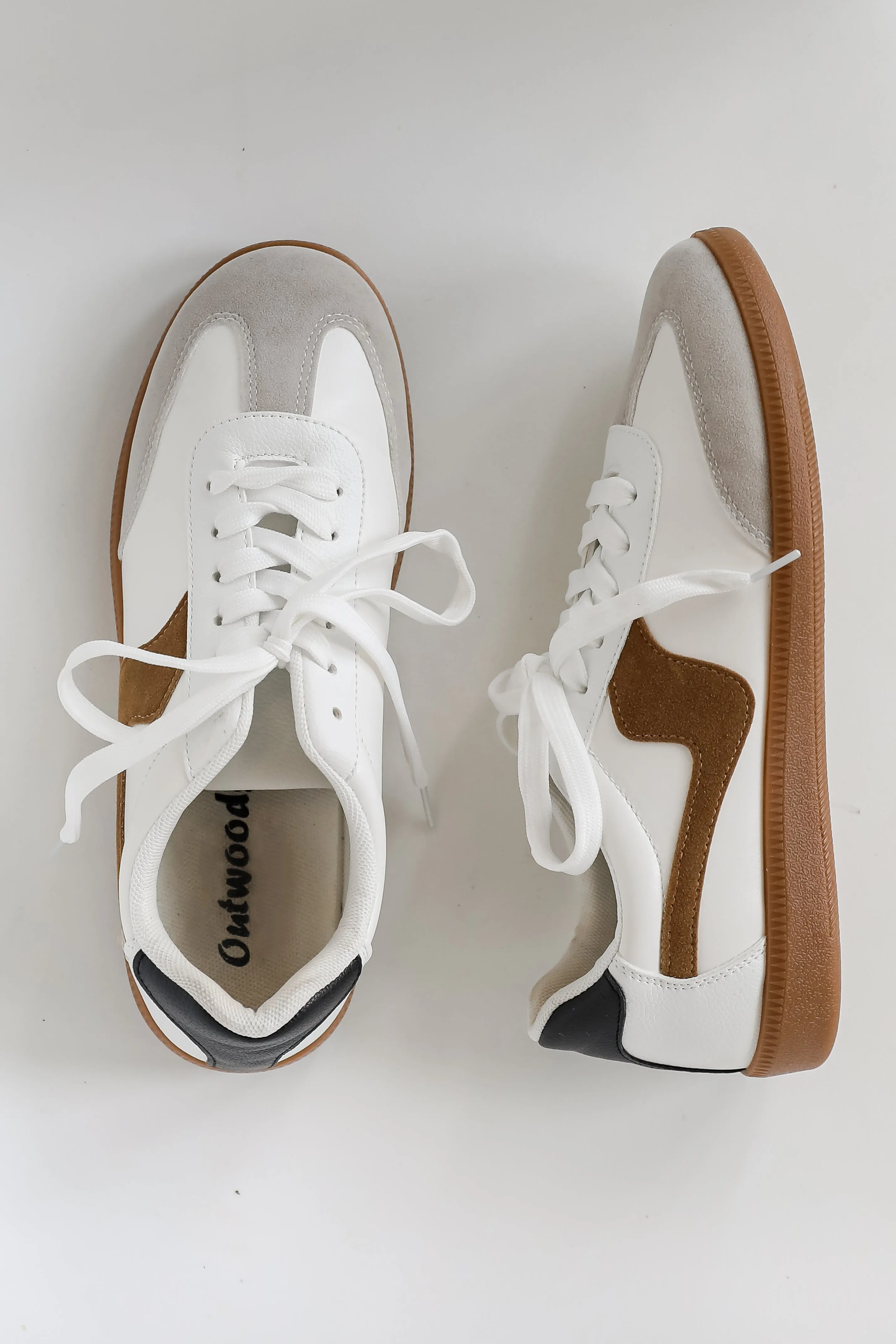 FINAL SALE - Perfect Pace White Sneakers