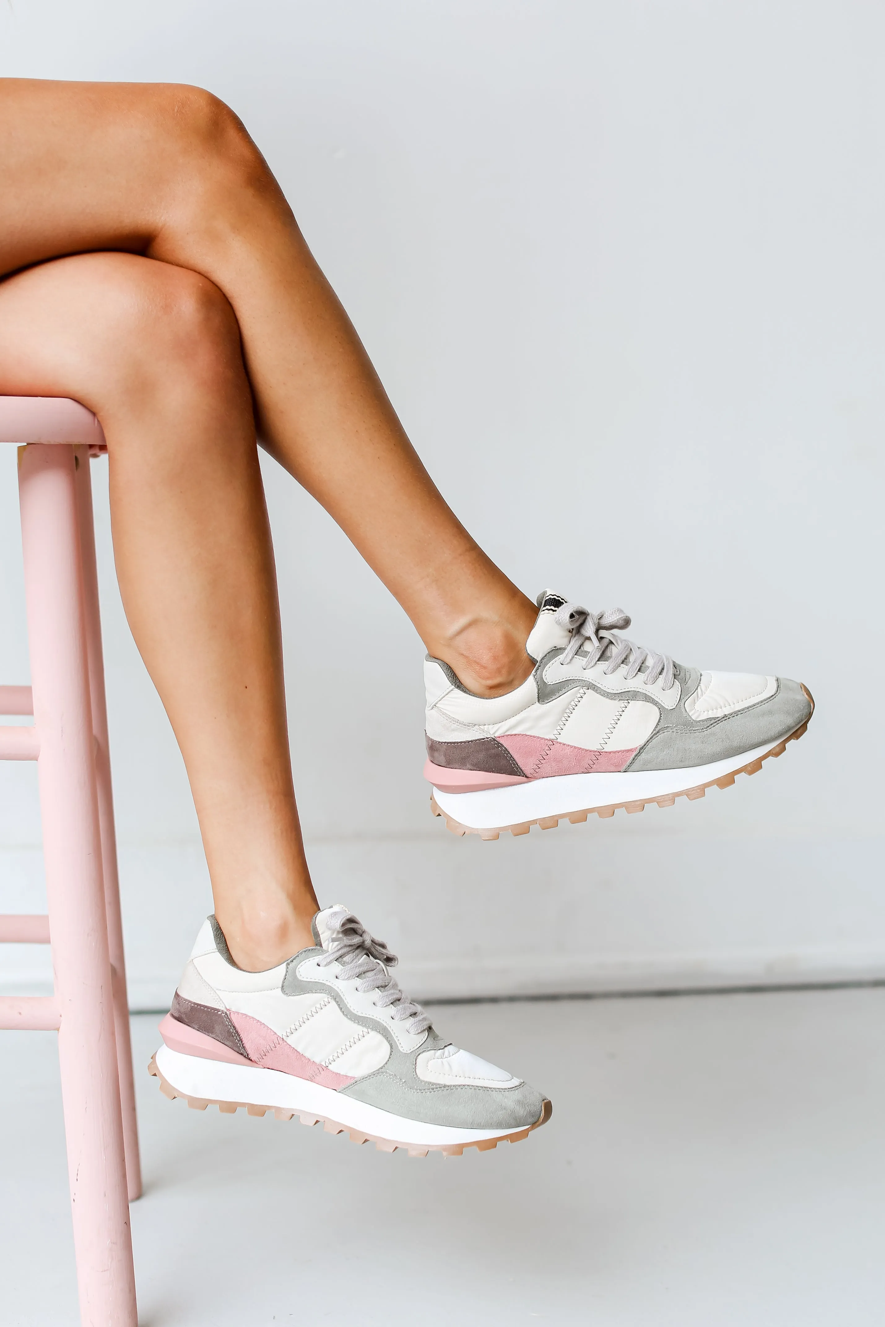 FINAL SALE - Phoebe Color Block Sneakers