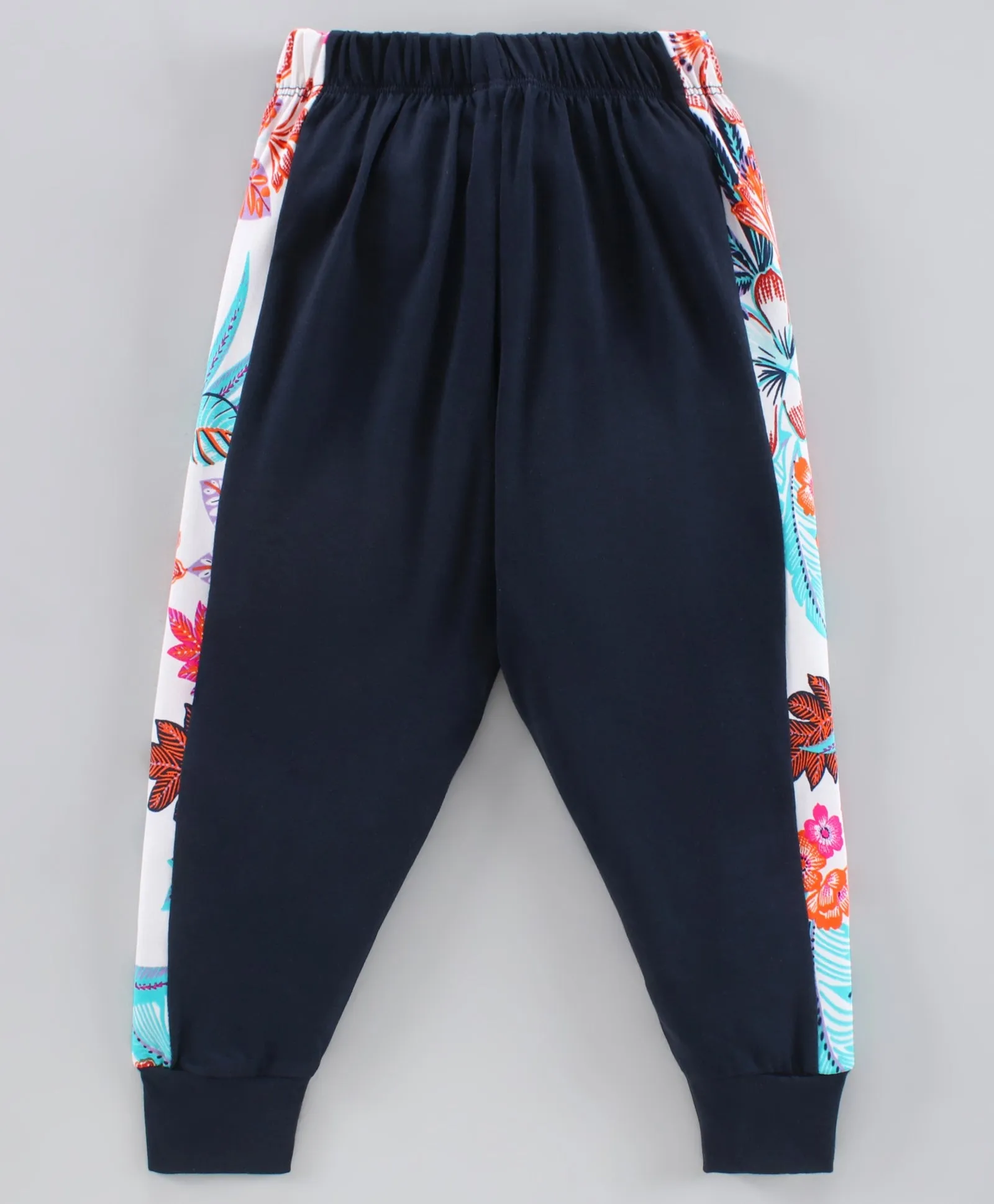 Floral Printed Top with Jogger Set