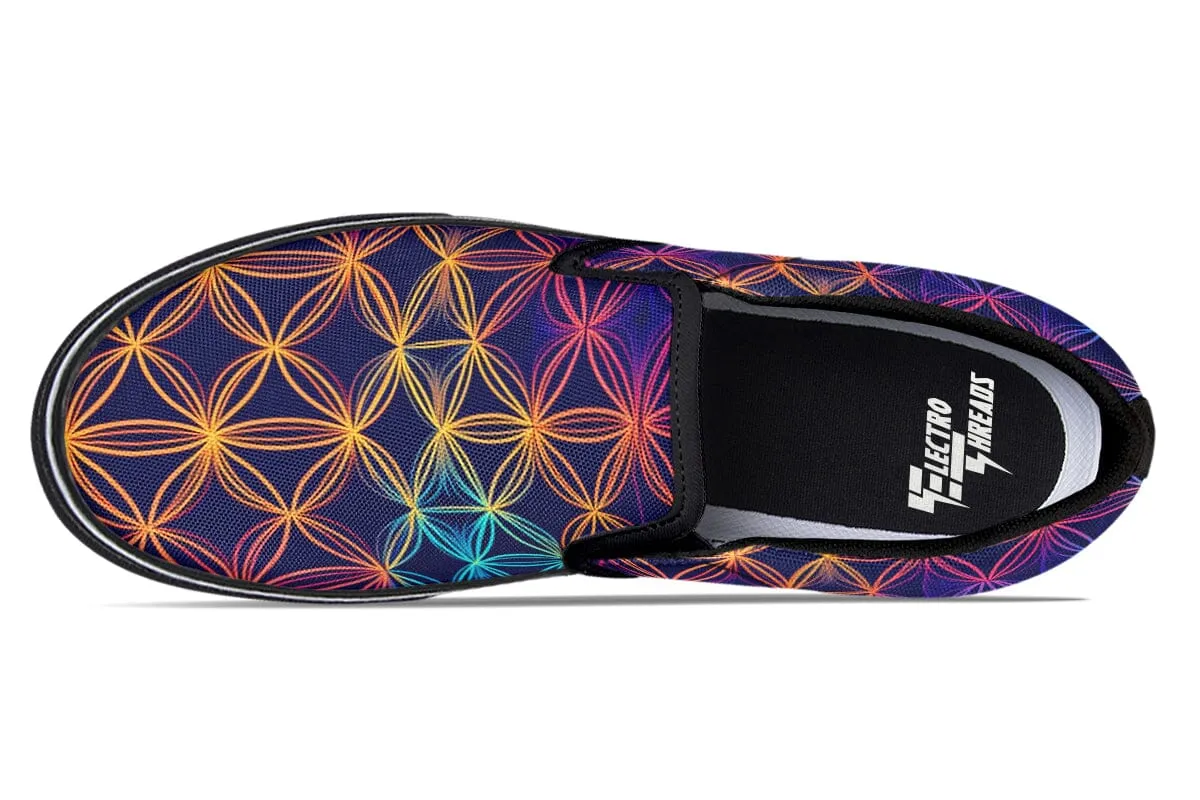 Flower Of Life Slip on Shoes