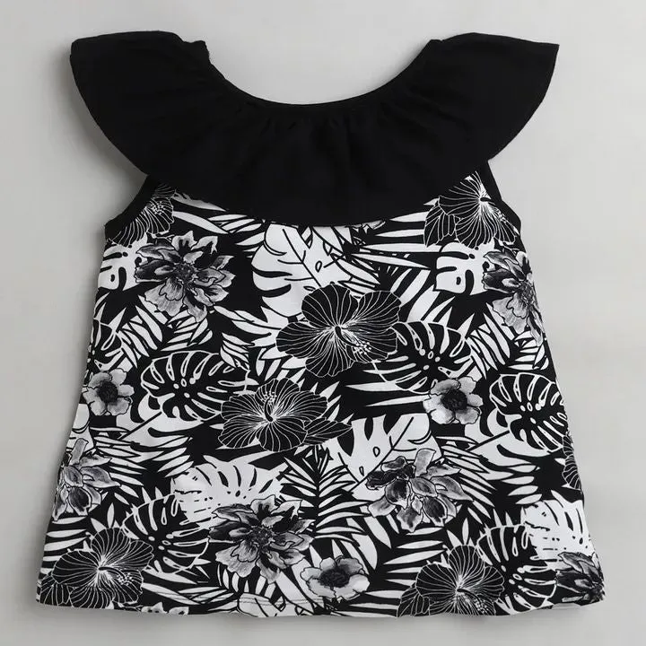 Forest Printed Neck Frill Set